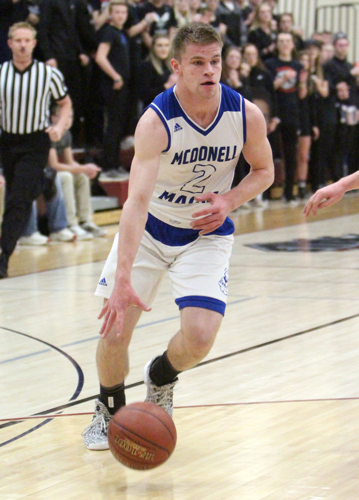 McDonell boys basketball vs South Shore at Spooner 3-10-18